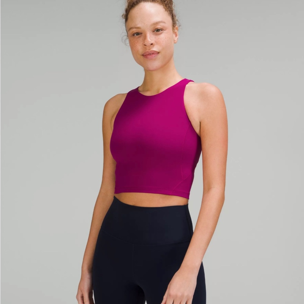 Lululemon Magenta Purple High Neck Align Tank NWT